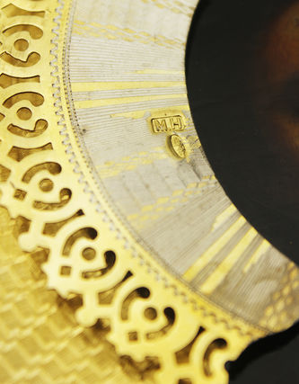 Венчальная пара иконы антикварные -"Богоматерь Иверская" и "Господь Вседержитель" - фото 5