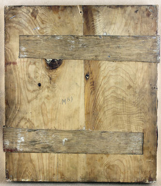 Старинная икона "Святые благоверный князь Михаил, Николай Мирликийский чудотворец, праведный Иоанн Рыльский, пророк Моисей, мученица Ирина, преподобный Сергей Радонежский" - фото 4