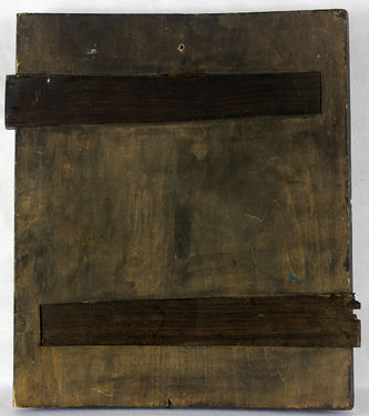 Старинная икона "Усекновение главы Иоанна Предтечи" - фото 2