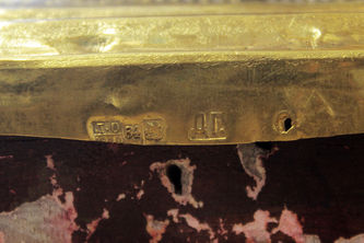 Старинная икона "Богоматерь Казанская" в серебряном окладе - фото 5