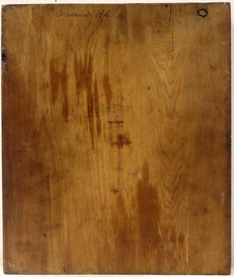 Старинная икона "Святой Василий Великий и Ангел Хранитель" - фото 5