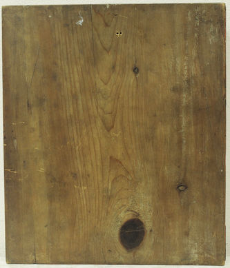 Антикварная икона "Воскресение Христово, святой преподобный Иоанн, Василий Парийский и великомученица Ирина" - фото 5