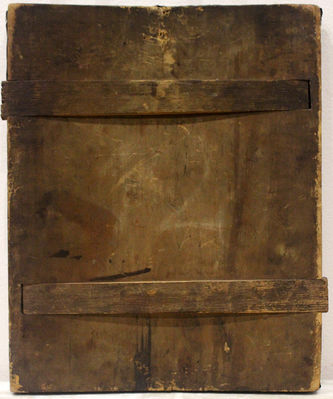 Старинная икона "Воскресение Христово" в окладе - фото 4