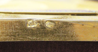 Старинная икона "Господь Вседержитель" в серебряном окладе с эмалью - фото 5