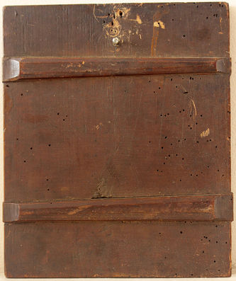 Антикварная икона "Преподобный Макарий Калязинский" - фото 4