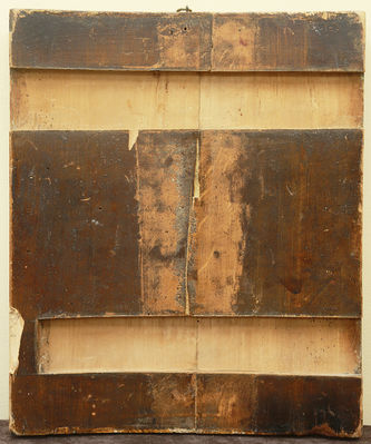 Старинная икона "Казанская Пресвятая Богородица" с предстоящими святым Ангелом Хранителем и мученицей Татьяной - фото 5