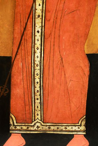 Храмовая икона "Архангел Гавриил" из деисусного ряда иконостаса - фото 3