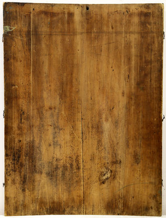 Мастер Андриянов Павел
Старинная икона "Архистратиг Михаил и святой Иов" в окладе - фото 4