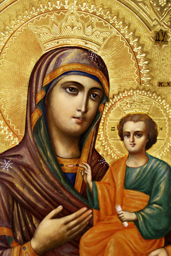 Старинная икона "Богоматерь Скоропослушница" - фото 2