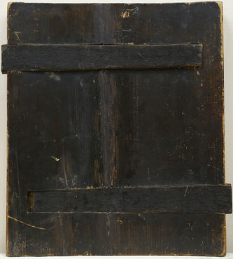 Старинная икона "Богоматерь Смоленская" в окладе - фото 4