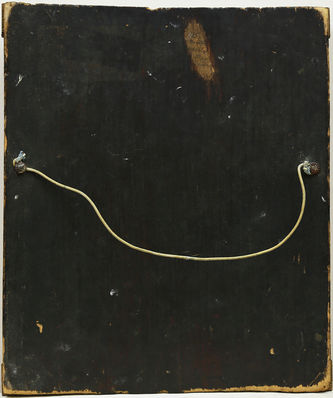 Старинная икона "Богоматерь Боголюбская" в окладе - фото 4