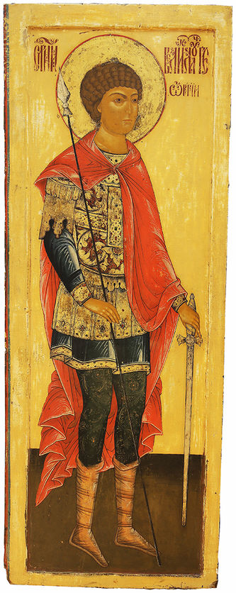 Храмовая икона "Святой великомученик Георгий Победоносец"