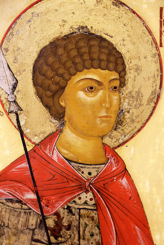 Храмовая икона "Святой великомученик Георгий Победоносец" - фото 2