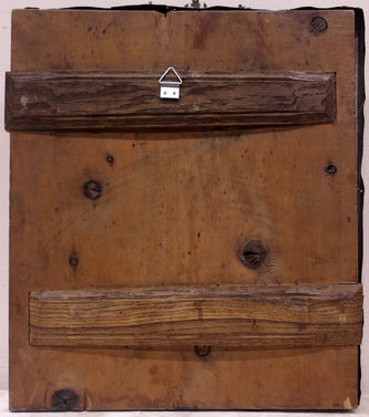 Старинная икона "Богоматерь Казанская" в окладе с венцом и короной - фото 3