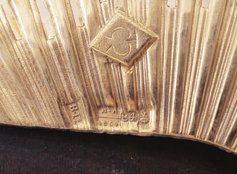 Мастер Попов Василий Иванов
Старинная икона "Господь Вседержитель" в окладе в византийском стиле - фото 4