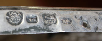 Старинная икона "Никола Можайский с житием" в окладе - фото 5