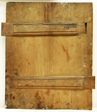 Большая старинная икона "Богоматерь Смоленско-Шуйская" в окладе с камнями и пальметтами - фото 5