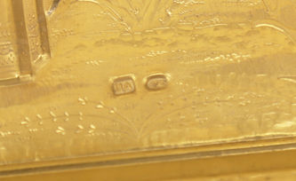 Старинная икона "Святая мученица Зинаида" в окладе - фото 4