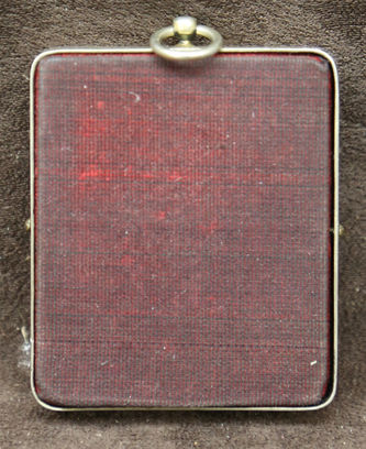 Миниатюрная икона "Спас на убрусе" в стиле модерн - фото 3