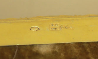 Старинная икона "Господь Вседержитель" в окладе с жемчужной ризой - фото 5