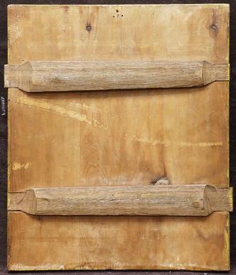 Антикварная икона "Святой преподобный Арсений Коневский" на золотом фоне - фото 5