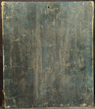 Старинная икона "Святой апостол Иоанн Богослов" - фото 5